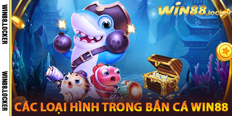 Bắn Cá Win88 – Chinh Phục Đại Dương, Rinh Thưởng Cực Đỉnh 2 Các Loại Hình Trong Bắn Cá Win88